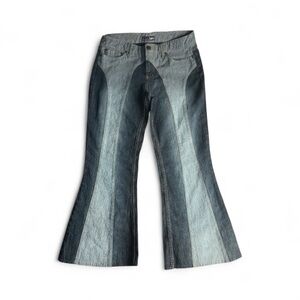 VTG Authentic l.e.i. Flared Boho chic Stylish Women's Jeans Denim Cotton blend S